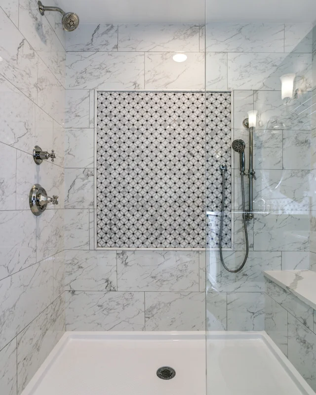 Luxury bath remodel Arlington VA