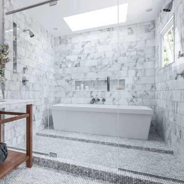 Small bathroom renovation in Arlington VA