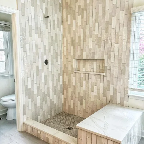 Luxury bathroom renovation that adds value in Arlington VA